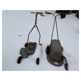 2 old push mowers (Craftsman & Jiffy) -- BY