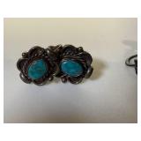 2 SETS OF STERLING SILVER EARINGS  6.7 GRAMS