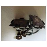 2 SETS OF STERLING SILVER EARINGS  6.7 GRAMS