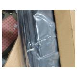 MSTONAL Shoe Organizer for Closet, 2 Pack Shoe Storage Containers with Adjustable Dividers, Space Saving Shoe Box Storage Organizers Bins with Clear Lid & 4 Handles, Fits 24-48 Pairs, Black