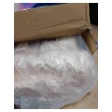 Wearable Electric Blanket with Foot Pocket and Sleeves, Heating Throw Blanket, 6 Heating Levels & Auto Shut Off, Machine Washable (Long, Beige)