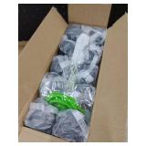 Sonfon Plastic Juice Bottles with Caps 10pcs 12oz, Reusable Juice Containers with Tamper Proof Lids Black, Clear Bottles for Juicing, Milk, Smoothie Bottle, Drinking with 10Pcs Labels & Bottle Brush