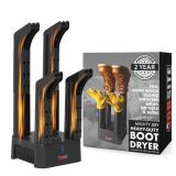 JobSite Boot Dryer - Mighty Dry with Heat Blower Fan - Fast Glove & Shoe Dryer - Helps Reduce Odor