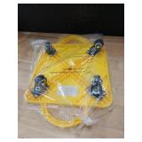 GSE Games & Sports Expert Yellow Gym Floor Scooter Board with Handles, Sitting Scooter for Kids Indoor Play, Fun Scoot Board