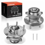 A-Premium 2 x Rear Wheel Bearing and Hub Assembly with 5-Lug Compatible with Mitsubishi Outlander 2007-2013, Lancer 2012-2017, AWD Only
