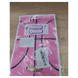 ArianQicult Basketball Party Favor Bags - 50Pcs Pink Basketball Goody Candy Treat Gifts Bags, Sport Themed Party Decorations for Adults Kids Boys Girls Birthday Outdoor Sports Events Supplies