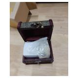 Crystals and Healing Stones, 21 Pcs Healing Crystals Set, 7 Chakra Crystal Stones Set Real Natural Raw Selenite Pyramid Reiki Energy Meditation Chakra Kit with Wooden Box, Crystal Gifts Set for Women