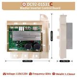 DC92-01531Cï¼Not Bï¼ Washer Inverter Control Board PCB Compatible with SAMSUNG Washer WF42H5200AP WF45H6300AG WF45H6300AW WF45K6500AW Fix Error Codes 3C2 3E2 AE6 2-Year Warranty