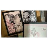 Pink Cheetah Wall Art Set of 3, Y2K Trendy Leopard Canvas Wall Decor Paintings, Preppy Black and White Cheetah Disco Posters Prints Pictures for Girly Room Bedroom Dorm 12x16 Inch Wood Framed