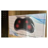 APXPF Shiatsu Neck and Back Massager with Heat - Deep Tissue Massage Pillow for Neck, Back & Shoulders Pain Relief, Ergonomic Design Electric Massager for Home, Car, Office Use, Gray