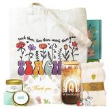 MHSMHL Teacher Gifts for Women, Gifts for teachers, Teacher Appreciation Gift, Thank You Basket for Women Teacher