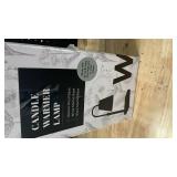 WRITMUS Candle Warmer Lamp with Dimmer & Timer- Wax Melt Warmer Fits All Candle Size - 2 Bulbs Included (White Marble)