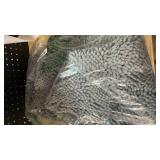 HOMEIDEAS 3 Pieces Bathroom Rugs, Extra Large Ultra Soft Non Slip Absorbent Chenille Toilet Bath Mat Set (Grey)