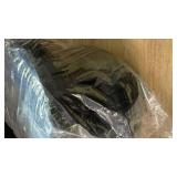 AR-PRO (2-Pack) 10-Inch Solid Rubber Tire Wheels - Replacement 4.10/3.50-4\" Flat Free Tire with 5/8\" Bearings, 2.2\" Offset Hub - Compatible with Hand Truck, Wheelbarrow, Dolly, Gorilla Carts