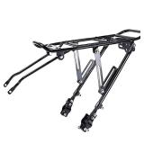 Generies Biking Universal Adjustable Bike High Capacity Cargo Rack Cycling Equipment Stand Footstock Bicycle Luggage Carrier Racks