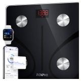 RENPHO Smart Scale for Body Weight, FSA&HSA Eligible, Digital Bathroom Scale BMI Weighing Bluetooth Body Fat Scale, Body Composition Monitor Health Analyzer with Smartphone App, 400 lbs - Elis 1
