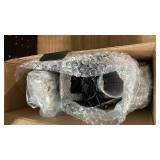 Patiobay Christmas Tree Topper Star Lighted with Colorful Christmas Light Cord, Built-in 6 Projected Patterns, 3D Glitter LED Rotating Lights for Party Holiday Xmas Decorations Gifts (Silver)