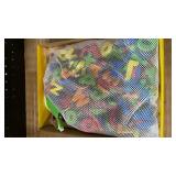 INNOCHEER Magnetic Letters and Numbers for Toddlers, Magnetic Board for Kids, ABC Alphabet Magnets, Educational Dry Erase Board - Whiteboard & Chalkboard for Toddlers Writing & Drawing Kids Toys