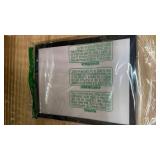 MaxGear Magnetic Sign Holder 8.5 x 11 Wall Mount, Self Adhesive Display Picture Frames with Strong Magnetic Border and Clear PVC, Document Poster Paper Holder for Home Office Store, 3 Pack