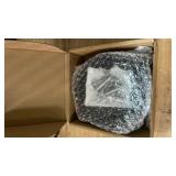 Menkxi 1 Pcs Christmas Tree Flag Pole Mega Topper Light Hook 7 x 5 x 1.75 Inch Christmas Tree Flag Pole Topper for Xmas Outdoor Decoration Patio Yard Holiday Party Supplies