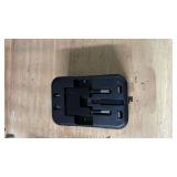 Universal Travel Adapter with USB C, International Power Plug Adapter All in One Worldwide Travel Adapter Power Converters Wall Charger AC Power Plug Adapter USB Type C Charger for USA EU UK AUS