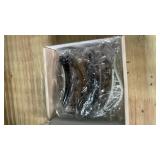 Obeoby 8 PCS Flat Hair Clips, Tortoiseshell Flat Claw Clips 2 Styles Hair Claws for Women Girls Medium Hair Volume