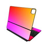 MightySkins Skin Compatible with Apple Magic Keyboard for iPad Pro 12.9\" (3rd-6th Generation) - Sunset Blur | Protective, Durable, and Unique Vinyl Decal wrap Cover | Easy to Apply | Made in The USA