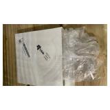 Tinlade 2 Pieces Plastic Pen Holder Stand Display Rack 6-Slot Pen Makeup Brush Rack Organizer Eyebrow Stand for School Office Home Store(Clear)