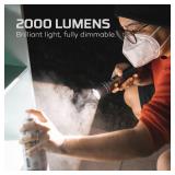 NEBO SLYDE KING Flashlight | High Lumens, Rechargeable COB Work Light & LED Flashlight, Waterproof, Magnetic Base, Great for Camping & Hunting, Includes Charging Cable