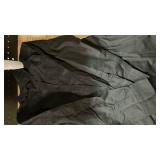 NUMYEAN Boys Long Sleeve Dress Shirts Button Down Uniform Shirts with Chest Pocket Size 11-12 Years Black