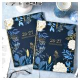 2026-2027 Monthly Planner - 2 Year Monthly Planner/Calendar 2026-2027, Jan 2026 - Dec 2027, 11\" x 9\", 24 Months, Tabs, Back Pocket, Holidays, Twin-Wire Binding, Note Pages