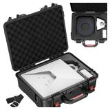MEKEET Starlink Mini Case, IP67 Waterproof Hard case Fits Star Link Mini Dish, Portable Shoulder Dual Carry Options with Precision Cut Foam For Starlink Accessories,Ideal for Travel and Camping