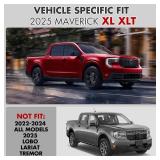 Mabett Front License Plate Frame Bracket for 2025 Ford Maverick XL/XLT Accessories,No Drill Rust-Proof Coating Bumper Mount Holderï¼Not fit 2022-2024 & 2025 Lobo/Lariat/Tremorï¼