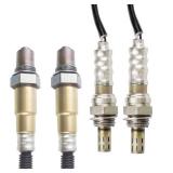 Sangyue 4PCS Oxygen O2 Sensor 1 & 2 for 2015 2016 2017 Ford F-150 2.7L Upstream + Downstream