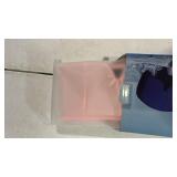 Cooling Eye Mask for Spa Care - Ultra-Flexible Ice Gel for Morning Depuffing & Dark Circles - 360Â° Eye Coverage - Luxury Self-Care Gifts - Cold Compress for migraines - Reusable Comfortable Pink