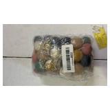 WILLBOND 2 Pieces Wool Felt Rainbow Ball Garland Colorful Pom Pom 6.5 ft Long 24 Ball Garland for Easter Mardi Gras Classroom Halloween Thanksgiving Xmas (Classic Colors)