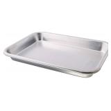 Nordic Ware Naturals Eighth Sheet - USA Made Uncoated Natural Aluminum Commercial Quality Sheet Pan, 1-Pack