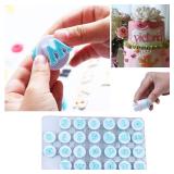 26PCS/Set Cookie Stamp Impress Cookie Cutters Alphabet Letter and Number Cake Biscuit Mold Letter Shape DIY Cookie Biscuit Alphabet Cake Tool Embosser Cutter (Lower Case Shape)