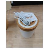 UNIFUN Night Light, Touch Lamp for Bedrooms Living Room Portable Table Bedside Lamps with Rechargeable Internal Battery Dimmable 2800K-3100K Warm White Light & Color Changing RGB (Regular Size)â¦