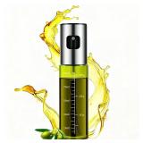 Eavkoar Oil Sprayer for Cooking, 3.38oz/ 100ml Food-grade Premium Olive Oil Dispenser Bottle for Kitchen Gadgets, Air Fryer, Salad, Frying, BBQ (Light Blockage)