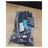 MCTi Waterproof Mens Ski Gloves Winter Warm 3M Thinsulate Snowboard Snowmobile Cold Weather Gloves Black Large