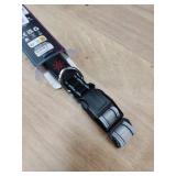 Light Up Dog Collar, Multicolor LED Dog Collar with 7 Lighting Modes - USB-C Rechargeable, Real-Time Battery Indicator, Waterproof & Adjustable Glow Collar for Safe Night Walks (S)