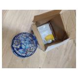 2025 Upgraded Flying Orb Ball Toys, Hand Controlled Spinner Toy with Colorful LED Lights â 360Â° Hover Spinning Top for Teens & Adults, Fun Motion Toy, Rechargeable Gift for Boys & Girls (Blue)