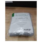 Biscaynebay Decorative Box Spring Cover Queen Size, Silver Grey Luxurious Jersey Knitting Stretchy Wrap Around 4 Sides Bed Skirt for Home/Hotels, Easy Fit Wrinkle & Fade Free Machine Washable