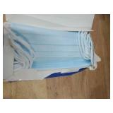 JMU 3 Ply Disposable Face Mask for Adult, Medical Grade, Comfortable & Breathable Suitable for Protection, 50 Pack, Blue