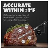 CHEF iQ Sense | Smart Wireless Meat Thermometer | Ultra-Thin Probe | WiFi Unlimited Range | 1000Â°F Heat Safe | 5 Sensors | BBQ, Grill, Oven, Smoker, Air Fryer | Gen3