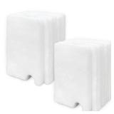 GUBFFON Replacement Waste Ink Pad Sponge for Ecotank ET-2800 ET-2803 ET-2400 ET-4800 ET-4700 ET-2720 ET-2820 ET-2710 ET-2712 L3110 Printers etc - Contact get 2 Reset Keys & Software (2 Packs Sponge)