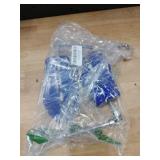 RIRPUAE Boot Stretchers for Cowboy Boots Thick Wide Feet, Adjustable Men Women Shoe High Instep & Width Toe Box Expander (Blue, Men 7.5-13)