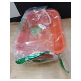 Green Toys Wagon, Orange - Pretend Play, Motor Skills, Kids Outdoor Toy Vehicle. No BPA, phthalates, PVC. Dishwasher Safe, Recycled Plastic, Made in USA.