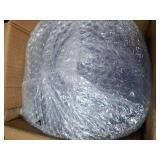 FOCUSLINE 100 Count Clear Plastic Plates 9 Inch, Disposable Heavy Duty Dinner Plates- Premium Hard Plastic Plate Fancy Disposable Clear Plates for Weddings, Parties and Events